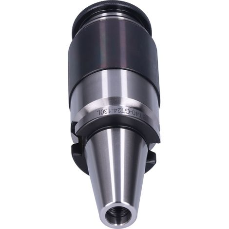 Porte-taraud, mandrin à pince, tige télescopique, tampon de surcharge, protection contre la torsion BT40‑GT24‑130L (1/5)