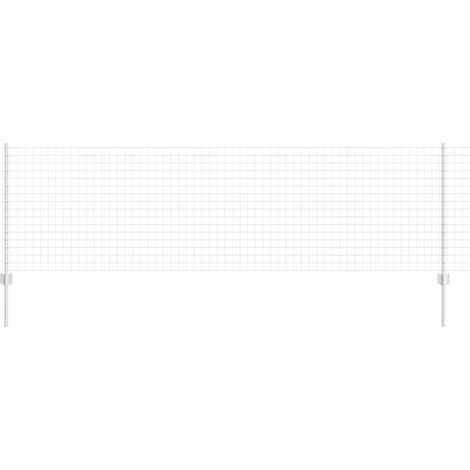 Maison Exclusive - Geschweißter Drahtzaun 25 x 0,8 m (B x H) Feue