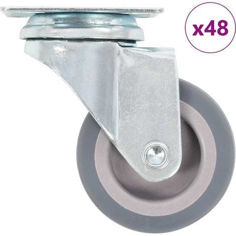 vidaXL 48 pcs Swivel Casters 50 mm (1/5)