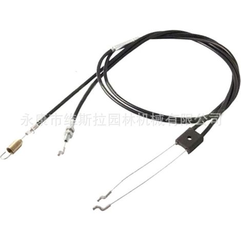 Câble d'accélérateur à double fil pour tondeuse