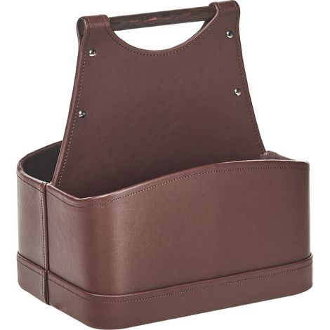 Basket URUK Faux Leather Brown (1/5)