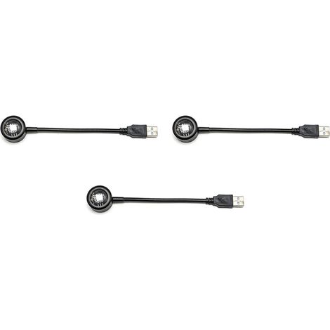 3X LED USB Coucher de Soleil Lampe Veilleuse Projecteur Fête d'anniversaire Décoration Portable Lumière D'Ambiance pour Chambre à Coucher, Coucher de Soleil (1/5)