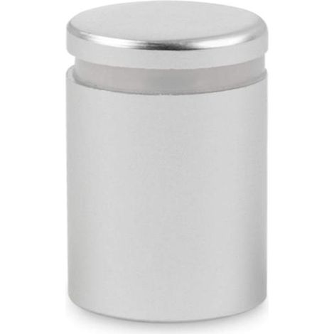 Aluminium-Montagehalterung (Abstandshalter) – 19x19, matt silber (1/3)