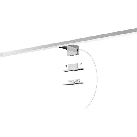 DILUMEN Led Spiegelleuchte Badezimmer 10W 820LM 60 cm 230V 4000K,3-in-1 Klasse II Bad Spiegellampe, Badlampe Wandbeleuchtung Neutralweiß 600mm Bad Spiegelleuchte (1/5)