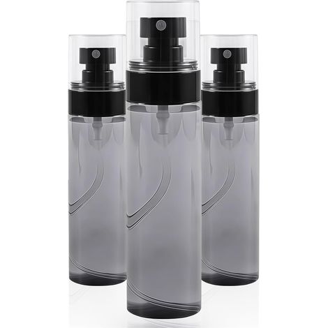 Lot de 3 petits vaporisateurs vides de 100 ml, Flacon Pompe Vide, Bouteille Spray Vide, pour parfum, huiles essentielles, cosmétiques (1/5)