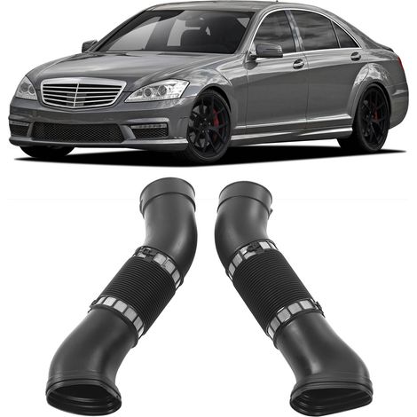 Ansaugschlauchpaar 1120943782, kompatibel mit Mercedes W220 S280 S320 S350 (1/5)