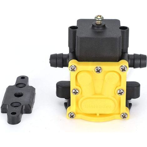 Pompe pression diaphragme 12V – agriculture jardin pulvérisateur électrique – type D backflow – double barbelé (1/5)