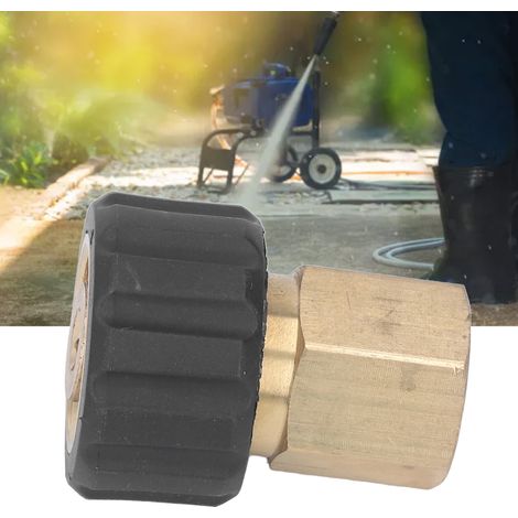 Zubehör für Reinigungsmaschinen: Hochdruckwasserschlauch, Griff für die Wasserpistole, Kupfer-Adapterstück, Verlängerungsrohr, G3/8 auf M22 (14 Zoll) Einsteckstange (1/5)