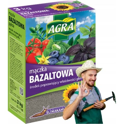 Basaltmehl 3kg natürlicher Mineraldünger für gesunde und fruchtbare Böden