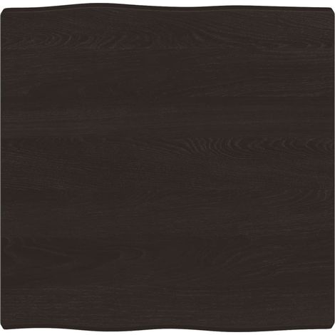 Maison Exclusive - Tischplatte 60x60x(2-4) cm Massivholz Behandel (1/5)