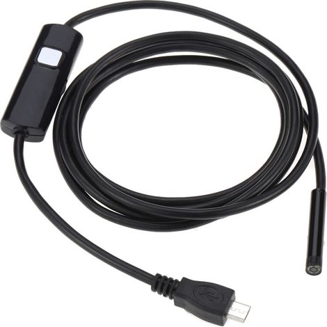 5.5Mm 1.5M Numerique Usb Endoscope Endoscope Inspection Poche Camera Serpent 6 Led Reglable Pour Android Smartphones / Portables (1/5)