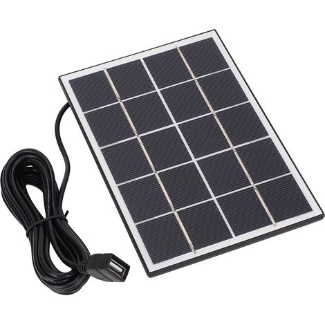 Kit de pompe à eau solaire 4W 5V, facile à assembler, pour fontaine extérieure et jardin. (1/5)