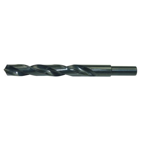 Foret hélicoïdal DIN 338 Typ N D.19mm HSS laminé tige dégagée D. de la tige.13mm court