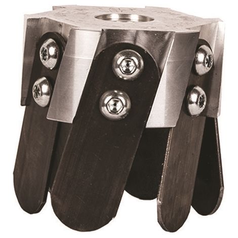 IME  TESTINA PER DECESPUGLIATORE ZAPPETTA SUPER 6 LAME UNIVERSALE IN ALLUMINIO