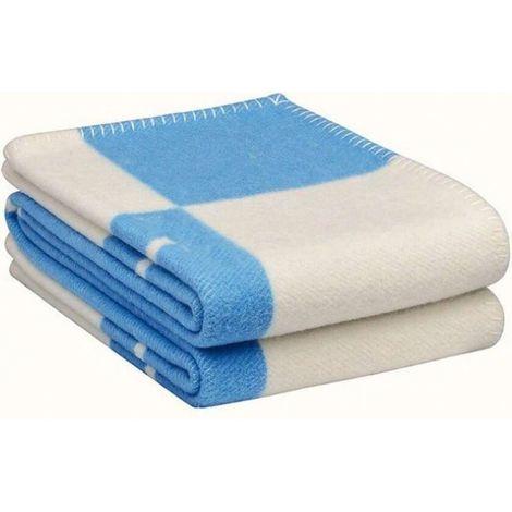 Couverture douce en laine artificielle cachemire, plaid chaud tricoté épais, jeté confortable pour femme, couverture de canapé et sommeil, molleton sans grattage, couverture simple pour bureau climati