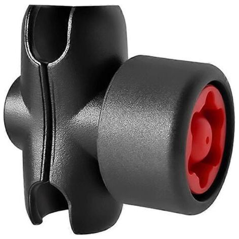 Support RAM à double bras pivotant de 2,36 pouces pour smartphone de moto avec base à rotule de 1 pouce (1/5)