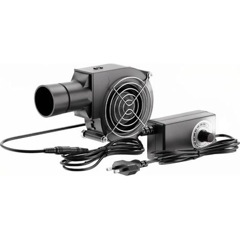 Ventilateur Turbo 97 mm, Connecteur Femelle 12 V CC, Ventilateur Centrifuge de Refroidissement, Adaptateur Secteur 220 V CA, Vitesse Réglable, Prise (1/4)