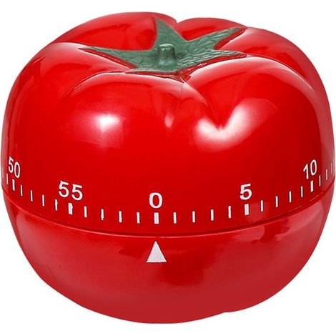 Timer da cucina analogico, timer per cucinare, timer per pomodori, timer da 60 minuti, stampo per pomodori (1/5)