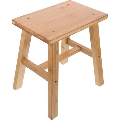 Schuhwechselhocker Kompakter Minihocker mit Tragfunktion für Badezimmer und Wohnzimmer (1/5)