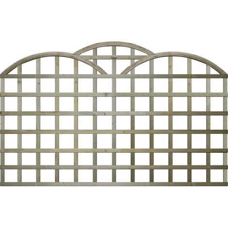 6ft x 3ft Triple Dome Standard Trellis Panel