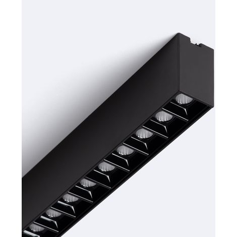 Foco Lineal Optic LED VisualConfort de Superficie 40cm 24W CRI90 UGR16 3000K Blanco Cálido (1/5)