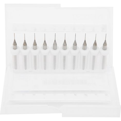 10pcs Foret Aiguille Nettoyage 0,4mm Carbure Tungstène Buse Perçage Accessoire Imprimante 3D (1/5)