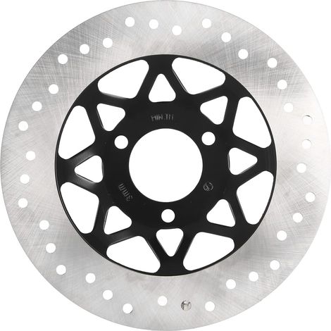 Rotor de Frein de 260 mm de Diamètre pour Motos et Véhicules électriques - 3 lenting, Acier et Aluminium avec Freinage Progressif (1/5)