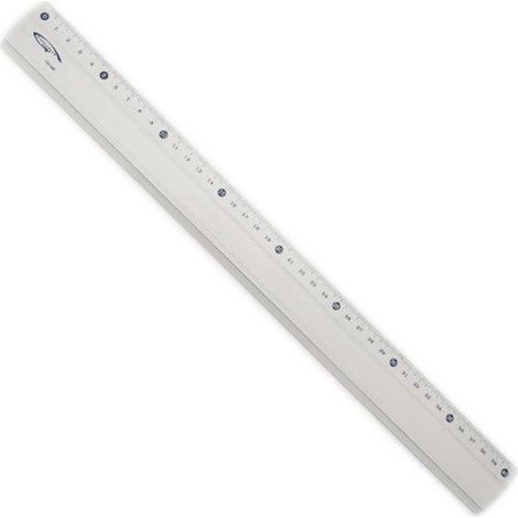Graphoplex - Règles en aluminium Antiglisse 40 cm