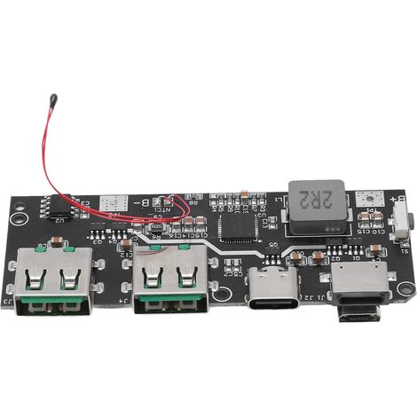 Schnelllademodul mit zwei LEDs, USB Micro Typ C, 5 V, 4,5 A, 22,5 W, Zubehör für Netzteil (1/5)