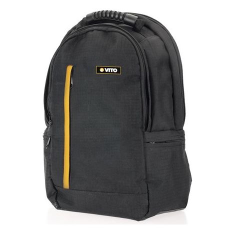 Vito – Sac à dos porte outils 350 x 450 x 140 mm – Nylon renforcé – 10 poches de stockage – Ouverture complète – Bretelles rembourrées