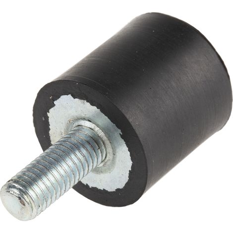 Bobine mâle à femelle RS PRO M8 Ø 25mm en Caoutchouc naturel ( Prix pour 1 ) (1/2)