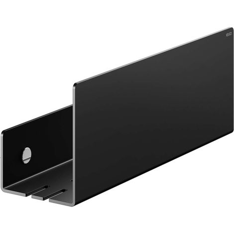 Keuco Badezimmerzubehör - Ablage, Länge 32 cm, Schwarz matt 24952370000