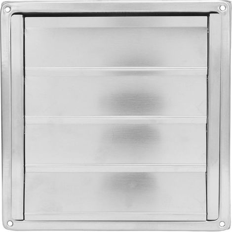 Grille de ventilation extérieure 4 inch pour sèche-linge en stainless steel 304 avec filet nylon anti-intrusions [Vent Cover] (1/5)