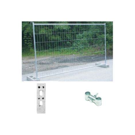 MORSETTI BLOCCA TUBI PANNELLI CANTIERE
