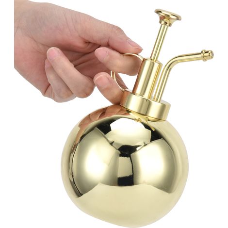 Arrosoir à main 500ml Or Design Compact Buse Brumisation Fine pour Plantes Intérieures et Extérieures (1/5)