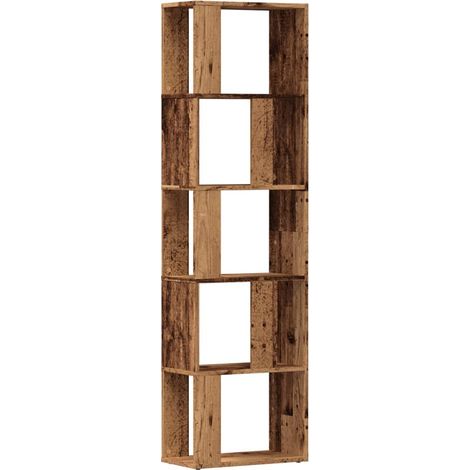 Maison Exclusive - Libreria Legno Antico 45x24x159 cm in Legno Multistrato