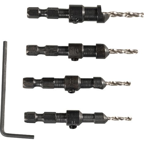 MAKITA D-73455 Set de brocas avellanadoras (4PCS.)