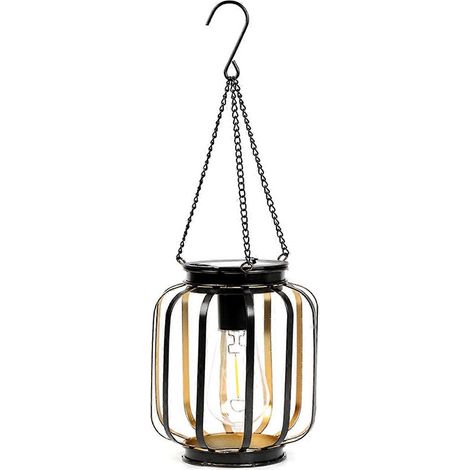 Lanterne suspendue pour jardin – Matériau amélioré et décorative – pour le camping et la cour – Mignonne et durable (1/5)