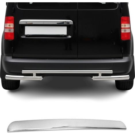 Garniture de Hayon Coffre pour VW Caddy 2003-2010 acier inox (1/5)