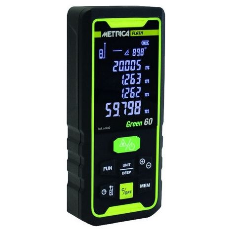 Laser-Entfernungsmesser METRICA Flash Green 100 100m - 61100 (1/5)