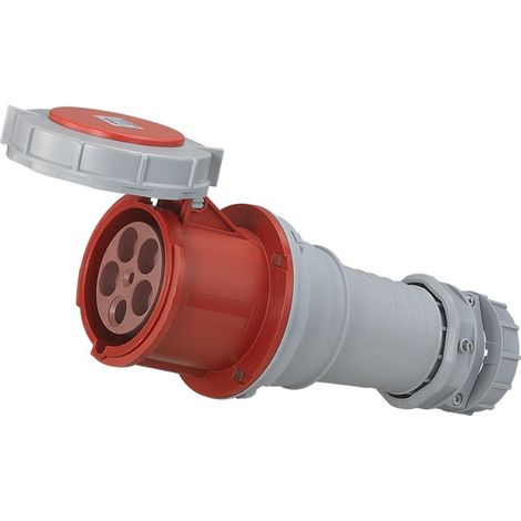 Prise industrielle mobile droite IP67 - 3P+N+T - 125A - 400V AC - Eur'Ohm