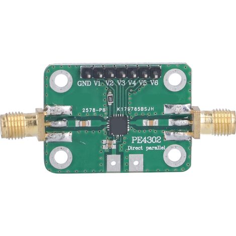 Module atténuateur à commande numérique RF, mode parallèle/série, 1 MHz à 4 GHz, 3,3 V, 6 bits PE4302 (1/5)