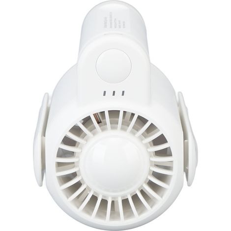 Ventilateur de ceinture portable et puissant, 4500 mAh, grande capacité, vitesse réglable, idéal pour les voyages et la pêche. (1/5)
