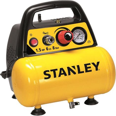 Stanley Air Compressors DN 200/8/6 Small Portable Compressor 1... (1/2)