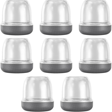 Lot de 8 housses de protection antidérapantes en caoutchouc pour pieds de chaise, convient à tous les types de matelas antidérapants (1/5)
