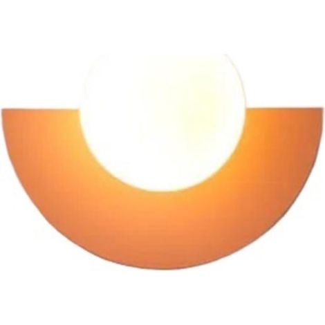 Applique murale LED design nordique – créative, pour chambre, couloir, salon et intérieur, installation facile Orange (1/5)