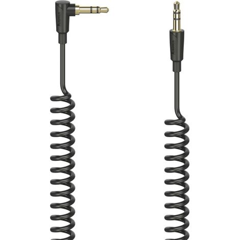 Hama Flexi-Slim Audio-Kabel 1,5 m 3.5mm Schwarz (1/2)