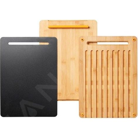 FISKARS Équipement de cuisine - Set de planches à découper, 3 pièces 1057550 (1/5)