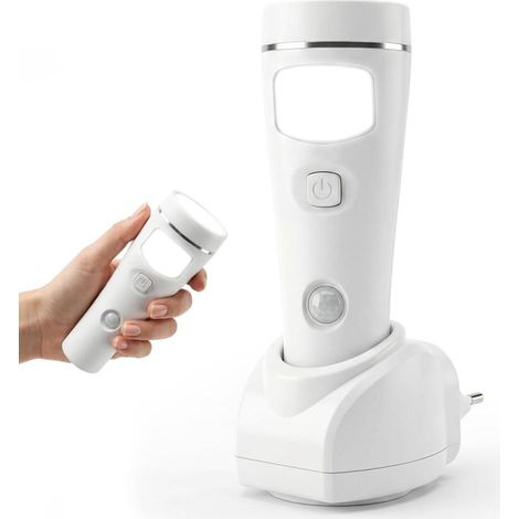 lampe de secours rechargeable sur prise européenne pour les pannes de courant Lampe de nuit avec (1/5)