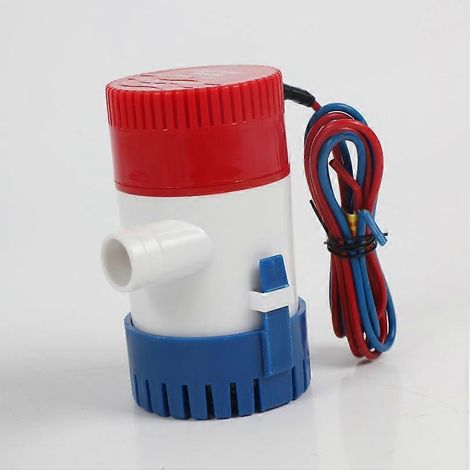 DC-dompelpomp, elektrische lenspomp voor jachten en boten, 1100 GPH (gallons per uur), 12V. (1/5)